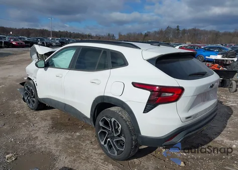 2025 Chevrolet Trax Fwd 2Rs z USA, uszkodzony, nr VIN KL77LJEP5SC077396